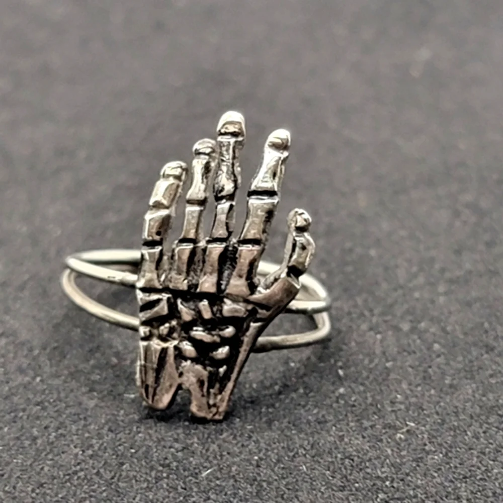 Skeleton Hand Ring